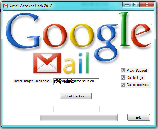hack gmail account password free